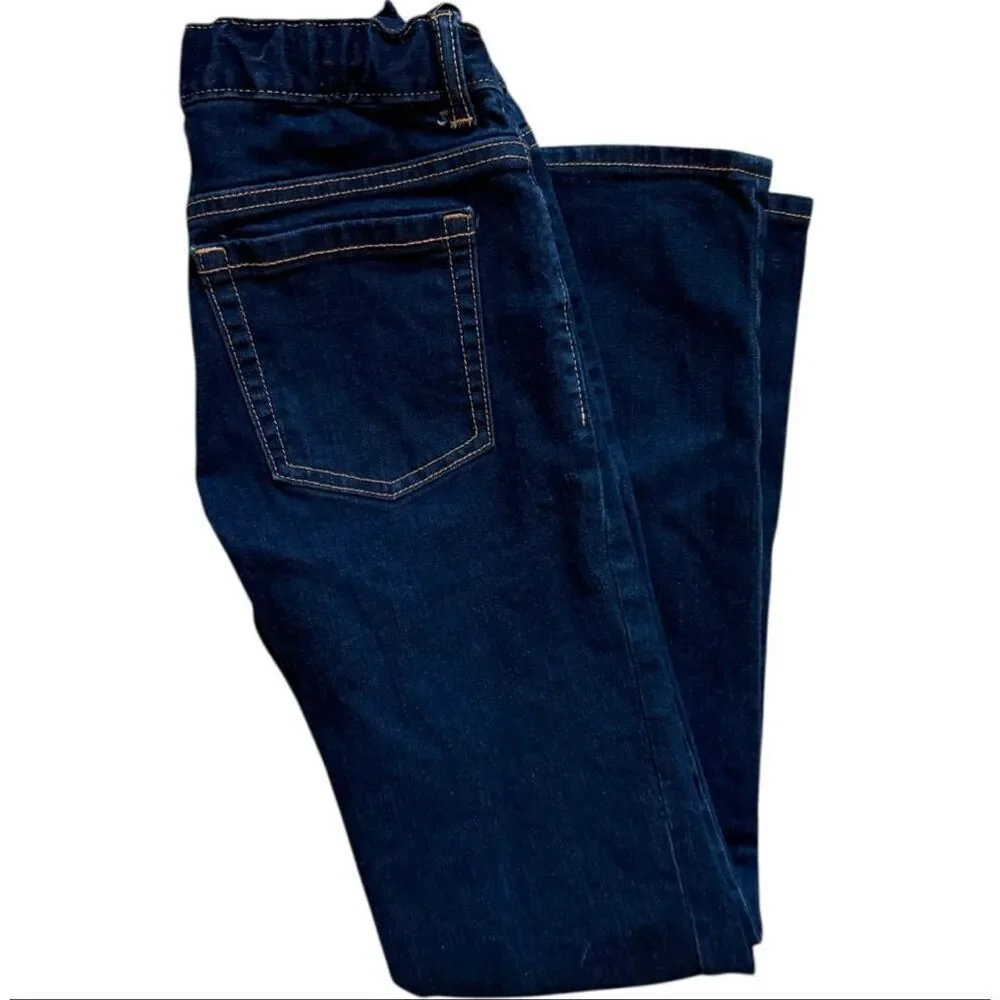 Youth Boys Old Navy Dark Rinse Comfort Stretch Built-In Flex Skinny Jeans - 14